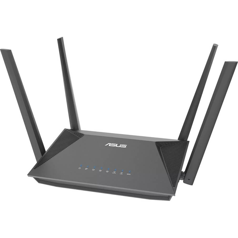 Изображение товара Роутер ASUS RT-AX52 Wi-Fi 6 Dual Band с 4 антеннами и поддержкой Mesh