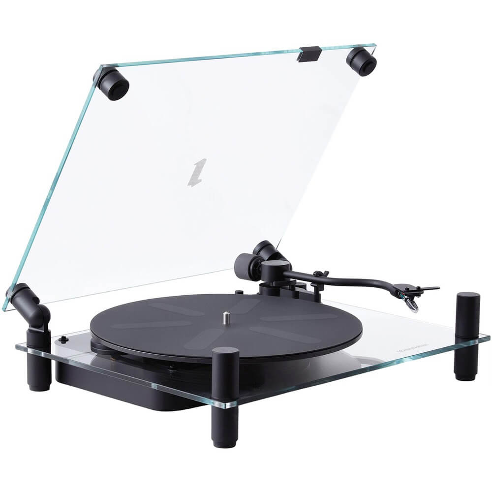 Изображение товара Проигрыватель виниловых пластинок Transparent Turntable Black с Bluetooth и USB
