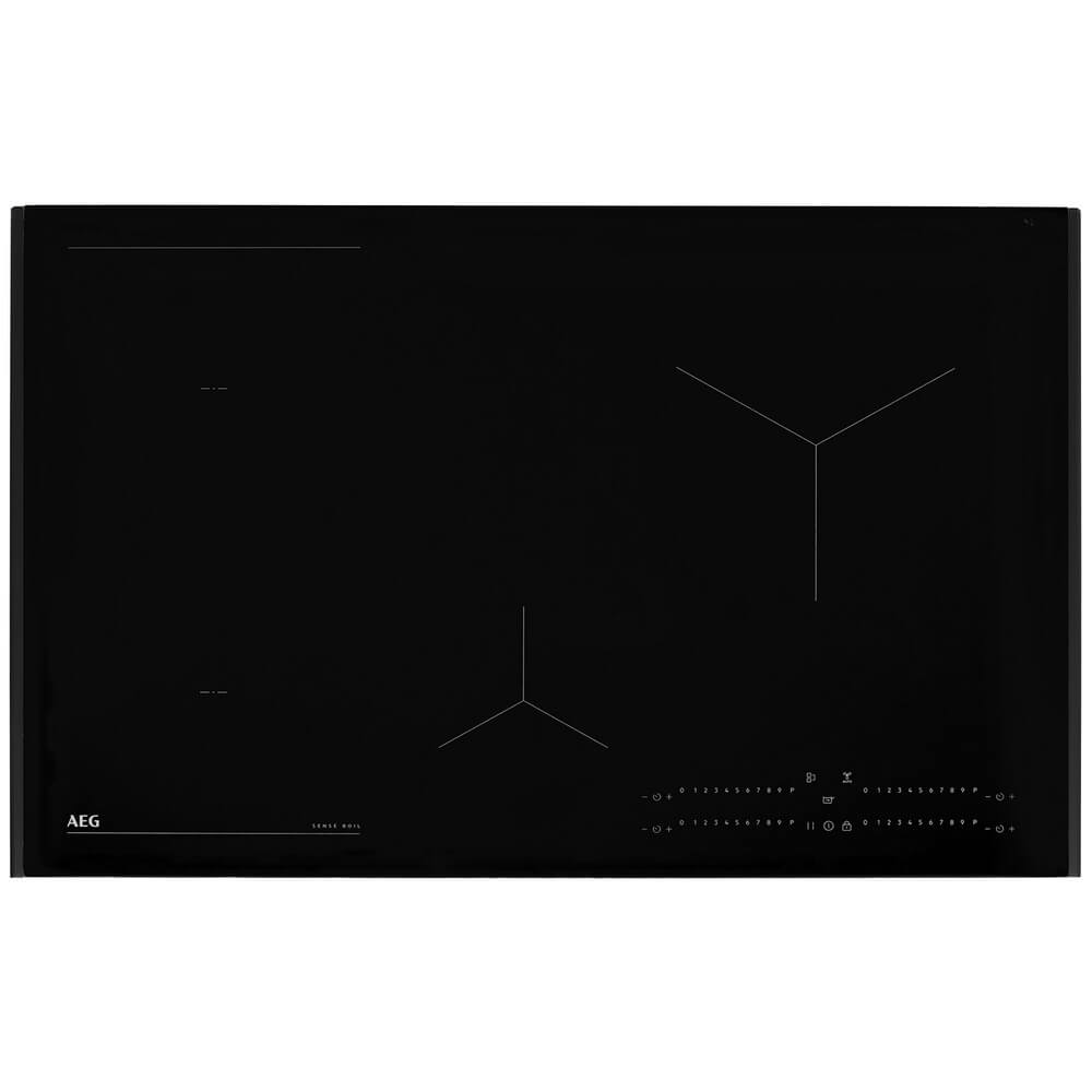 Изображение товара Варочная поверхность AEG NII84B10AB SenseBoil индукционная 4 конфорки таймер PowerBoost