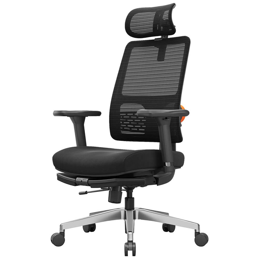 Изображение товара Эргономичное компьютерное кресло FoxGear NETZ модель M черный