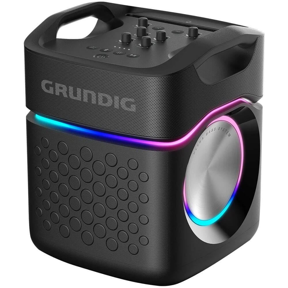 Изображение товара Музыкальный центр Grundig PartyHit Max с Bluetooth, караоке и влагозащитой IPX4