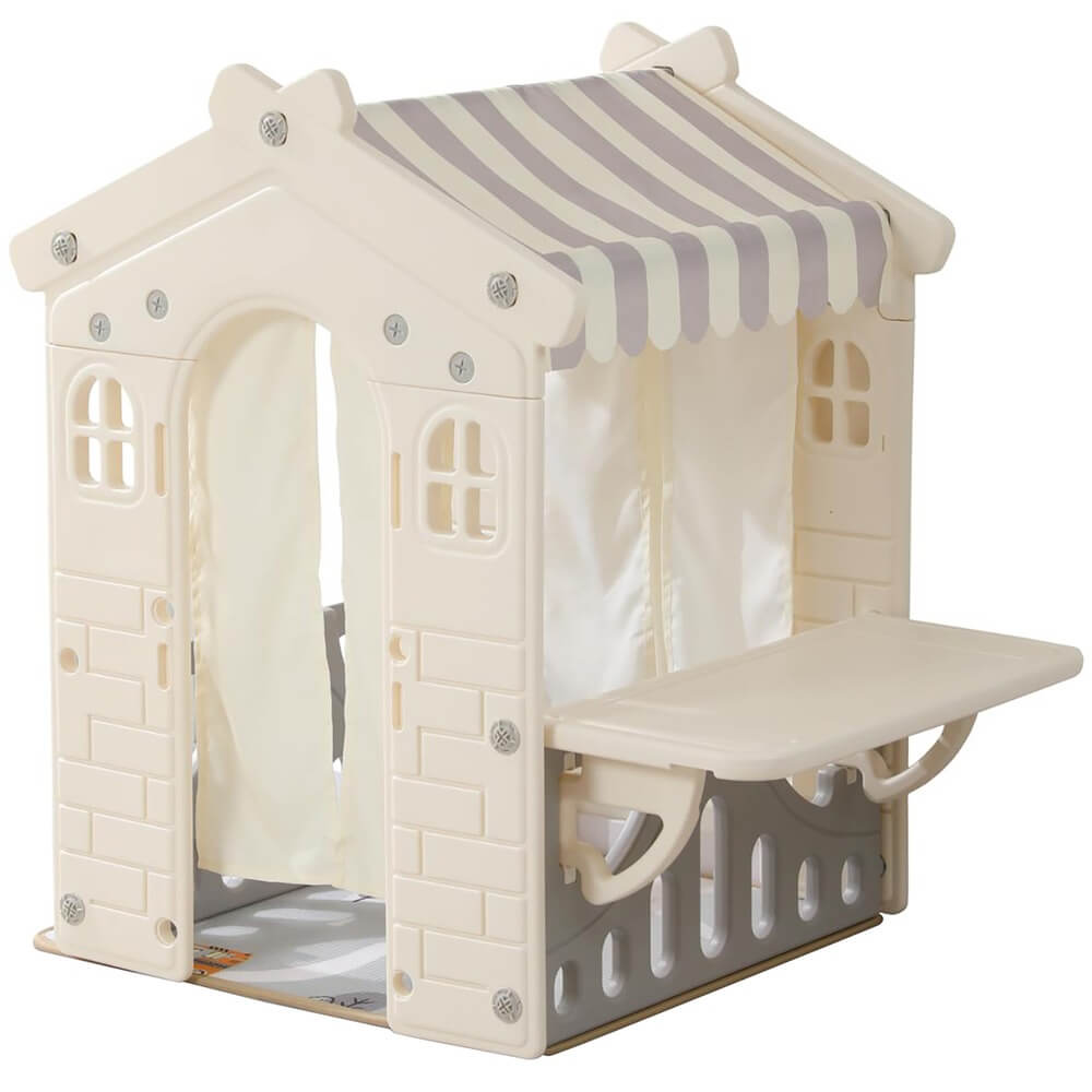 Изображение товара Детский игровой домик-кафе UNIX Kids Table Grey PHSTBGY для малышей