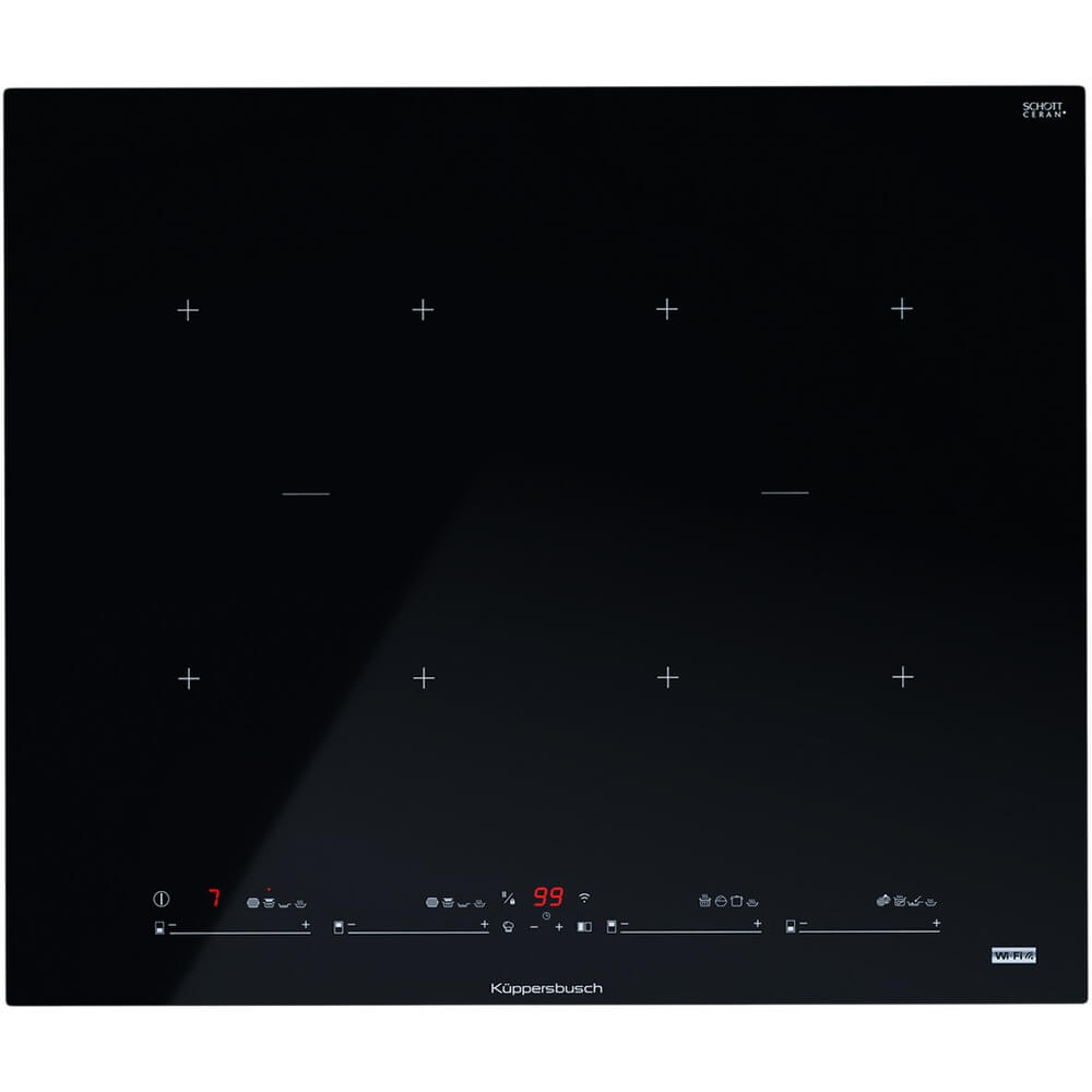 Изображение товара Индукционная варочная поверхность Kuppersbusch KI 6880.1 SR стеклокерамика черная