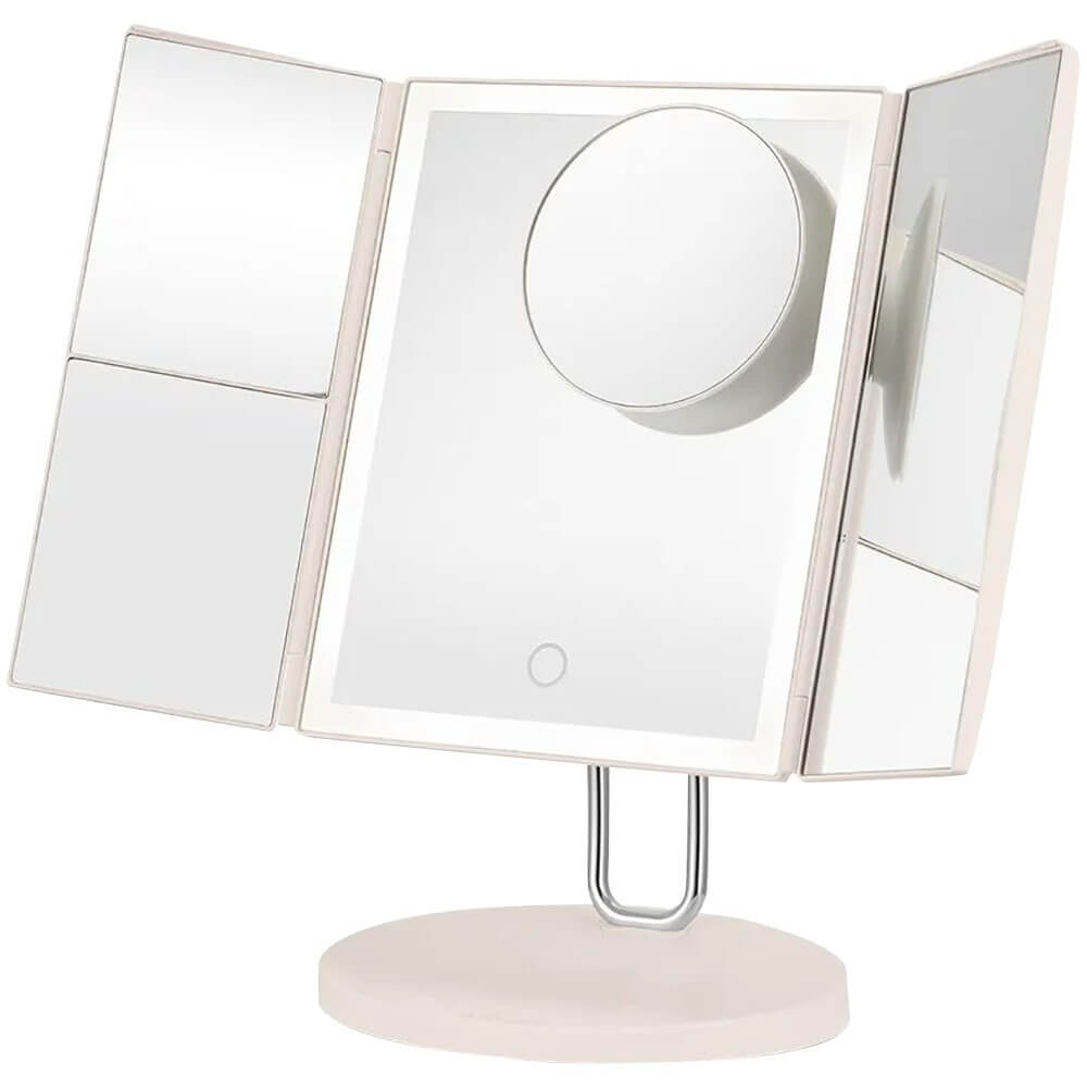 Изображение товара Зеркало макияжное Kitfort КТ-4120 с круговой подсветкой и аккумулятором