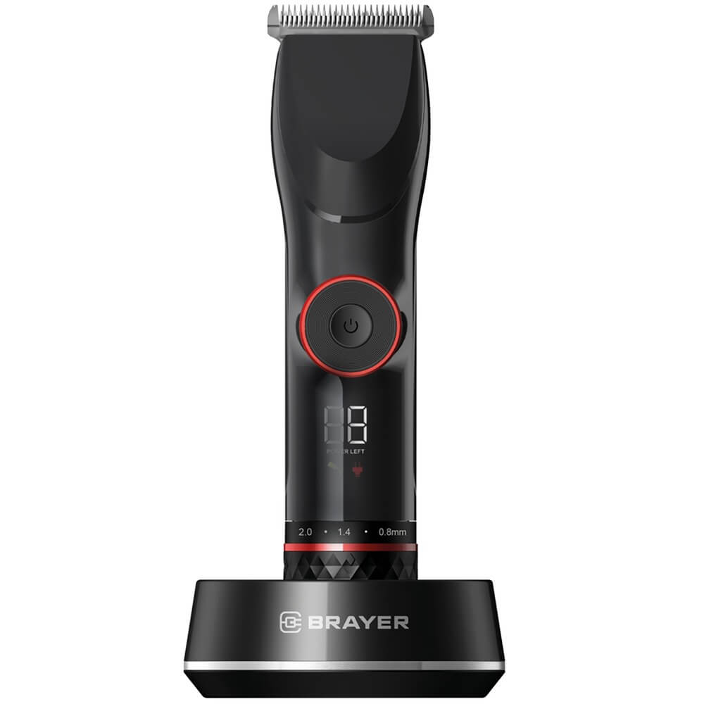 Изображение товара Триммер Brayer BR3403 для бороды и усов с аккумулятором и LED-дисплеем
