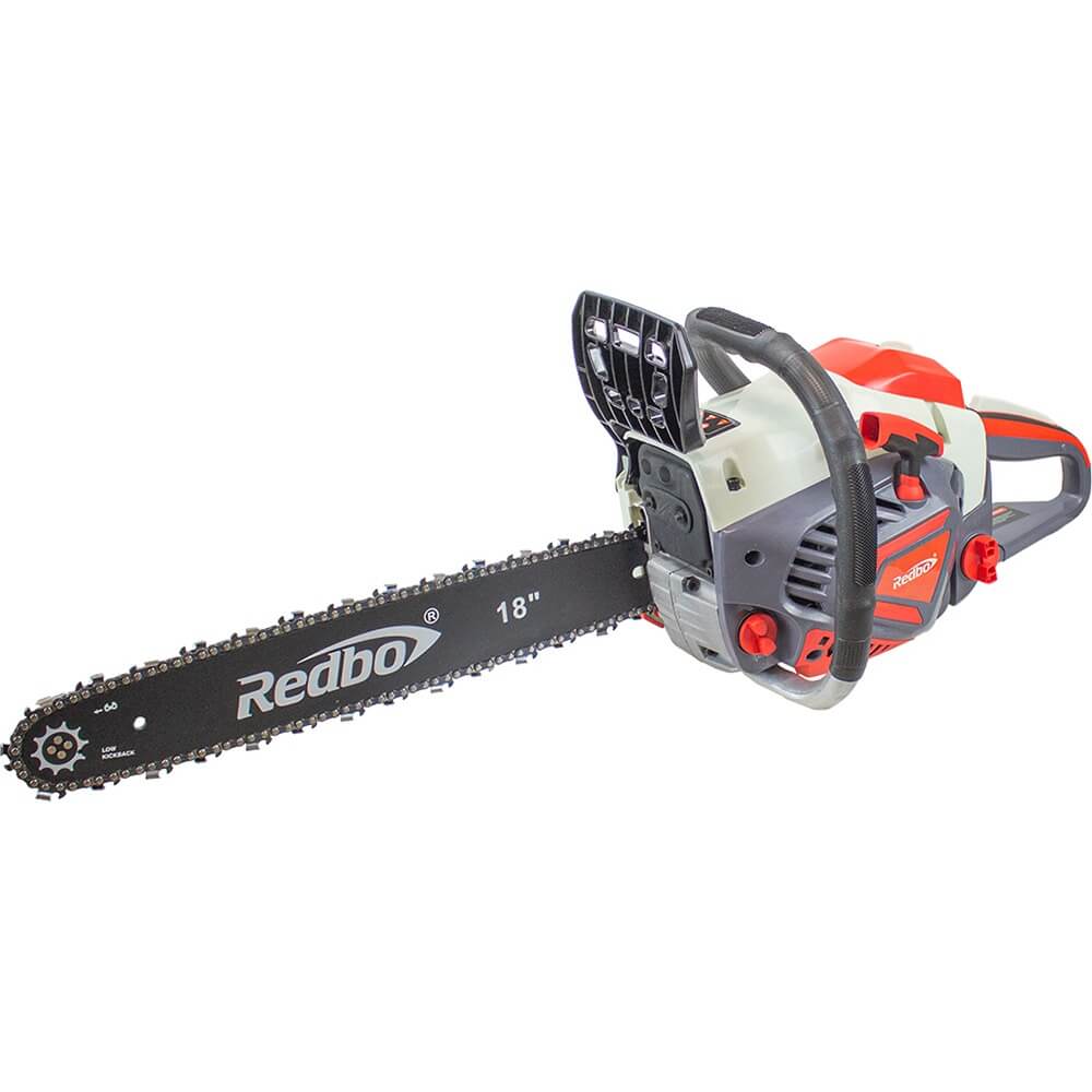 Изображение товара Бензопила Redbo PCS-5218 с мощностью 2600 Вт и антивибрационной системой