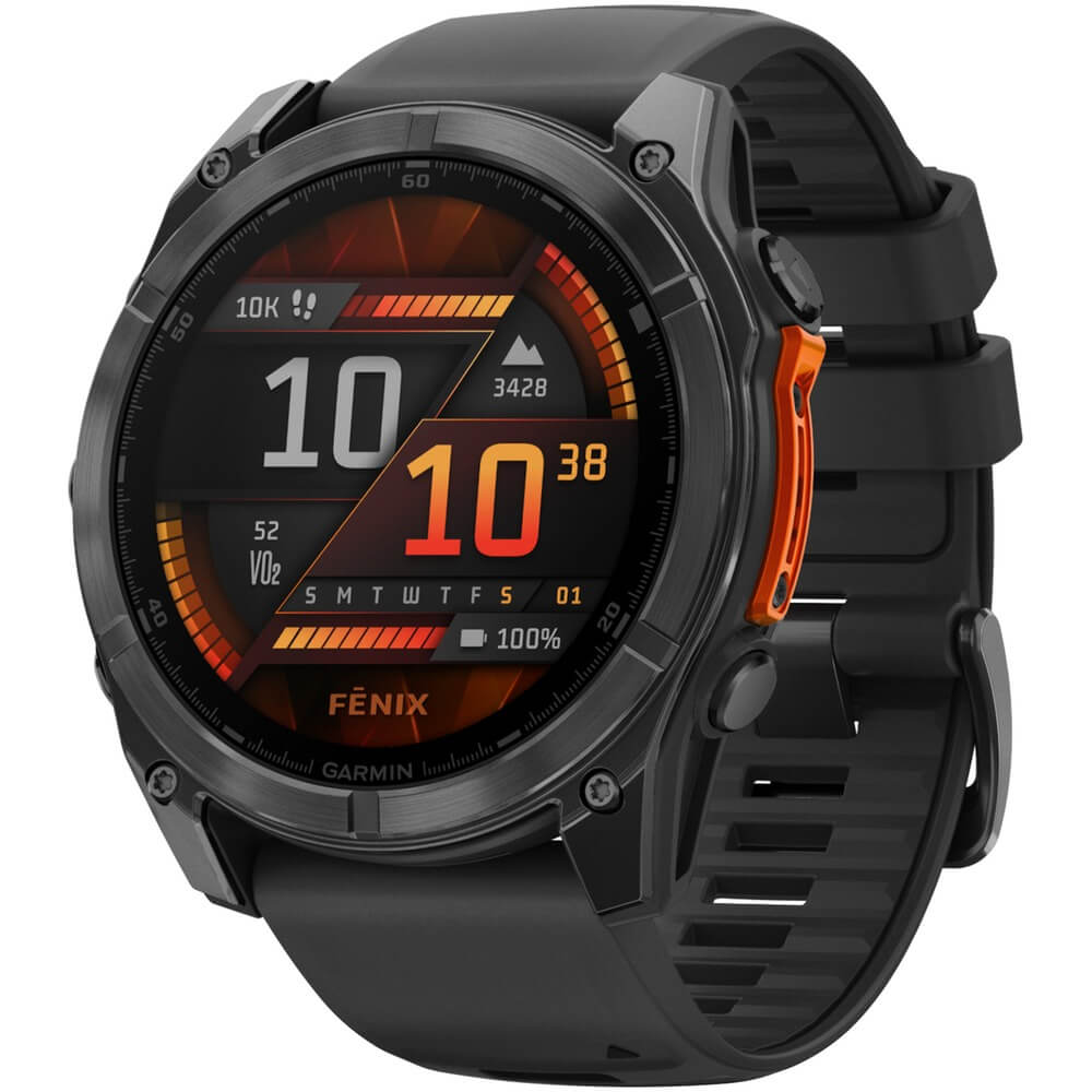 Изображение товара Смарт-часы Garmin Fenix 8 51 мм Slate Gray with Black Silicone Band (010-02905-00) Изображение товара Смарт-часы Garmin Fenix 8 51 мм Slate Gray with Black Silicone Band (010-02905-00)