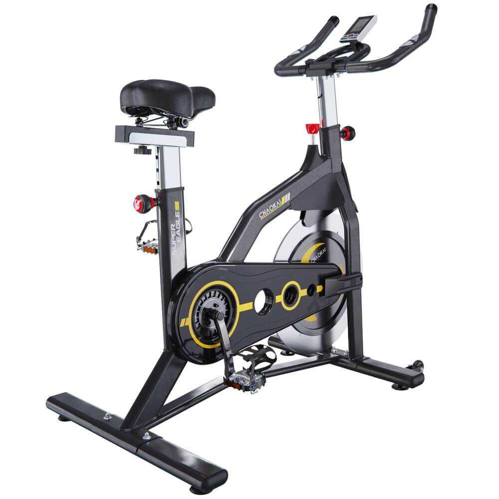Изображение товара Спин-байк DFC Chaoke CK-2 магнитный регулируемый с дисплеем и колесиками