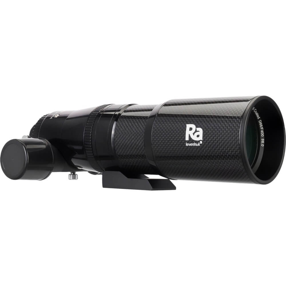 Изображение товара Телескоп Levenhuk Ra R66 ED Doublet Carbon Kit v4 для астрономии и наземных наблюдений