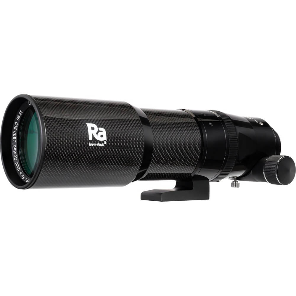 Изображение товара Телескоп Levenhuk Ra R80 ED Doublet Carbon OTA для астрономических наблюдений