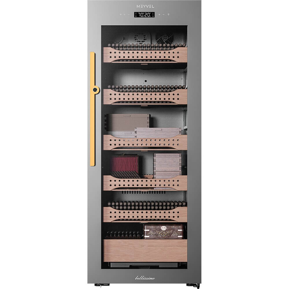 Изображение товара Хьюмидор Meyvel MC-200BK PRO для хранения сигар 200 л