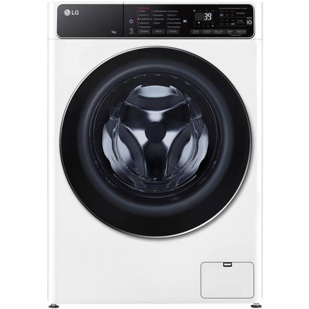 Изображение товара Стиральная машина LG F2T9FW9W узкая 9 кг скорость 1200 об/мин