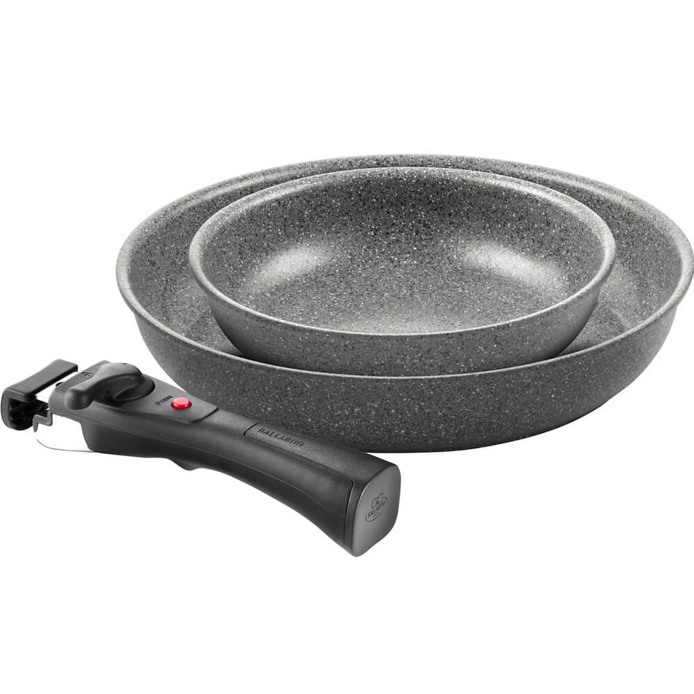 Изображение товара Набор посуды Ballarini Torre 1029405 из алюминия 3 предмета серый