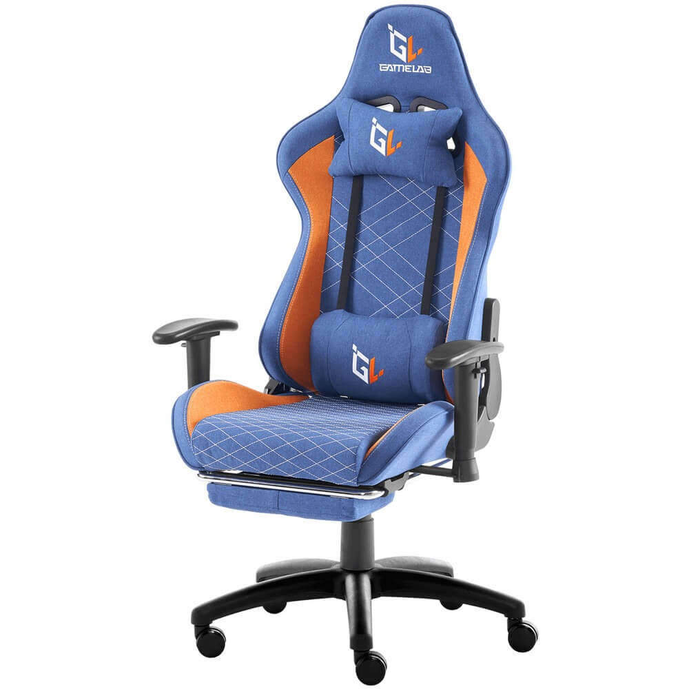 Изображение товара Компьютерное кресло GameLab Paladin Plus Breeze Blue-Orange (GL-753)