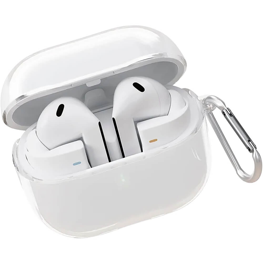 Изображение товара Чехол VLP Charm для Samsung Galaxy Buds3/3Pro прозрачный прочный защитный кейс