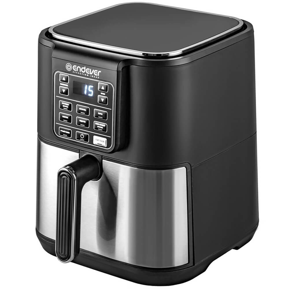 Изображение товара Аэрогриль Endever Skyline AF-130 мощностью 1800 Вт, 6 л черный