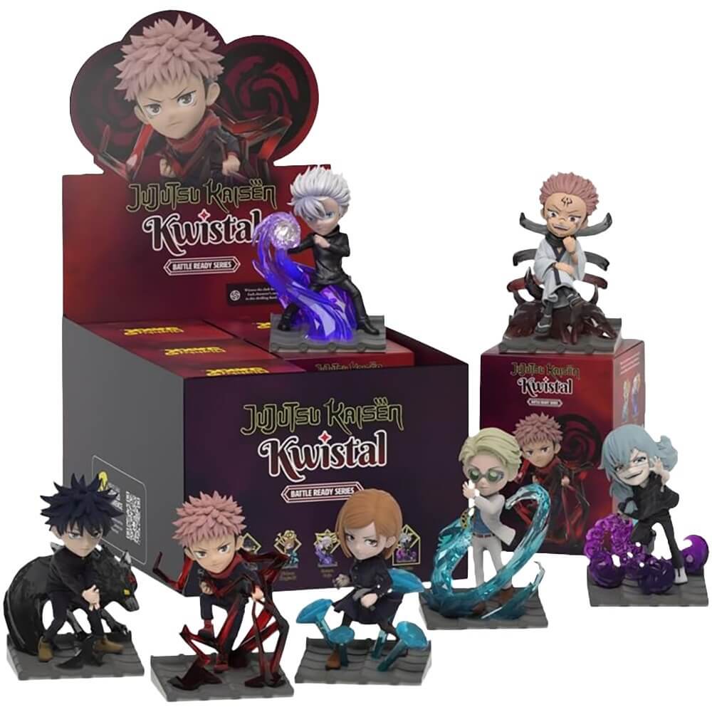 Изображение товара Фигура Mighty Jaxx Kwistal Jujutsu Kaisen Battle Ready Series 100 мм винил