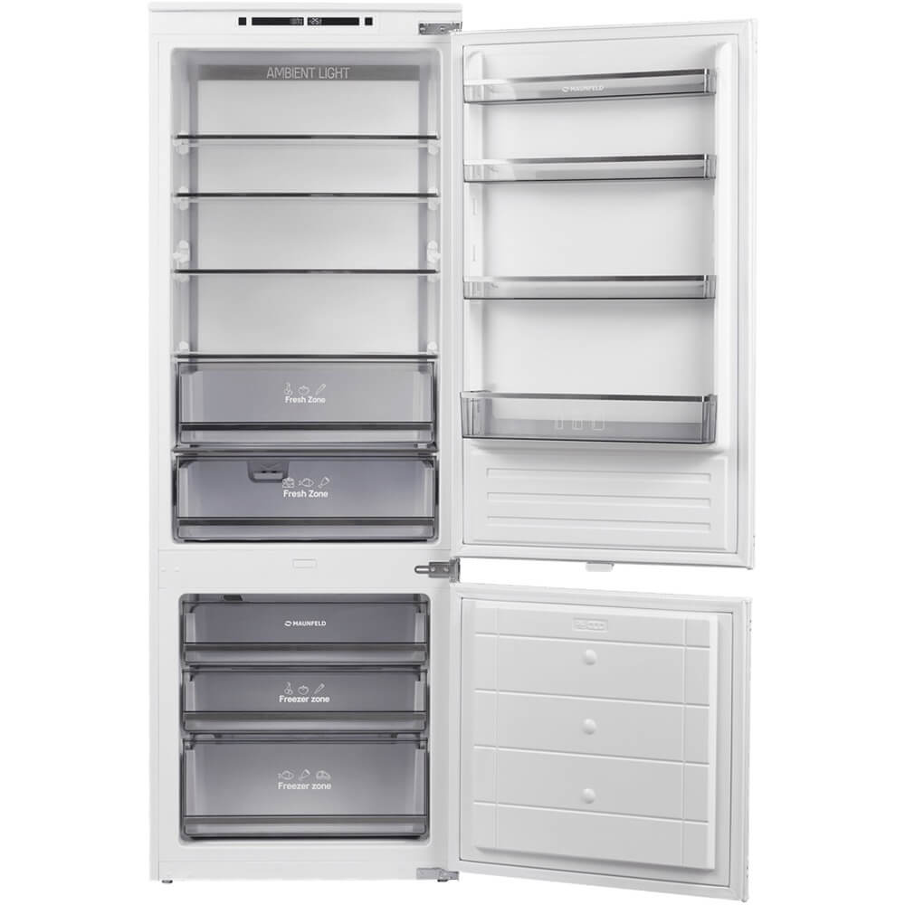 Изображение товара Встраиваемый холодильник Maunfeld MBF193NFW1GR Inverter 257/84 л No Frost