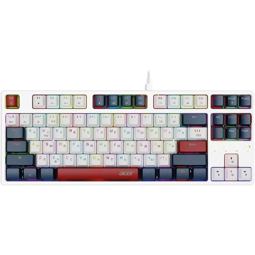 Изображение товара Игровая механическая клавиатура Acer OKW305 RGB проводная для ПК