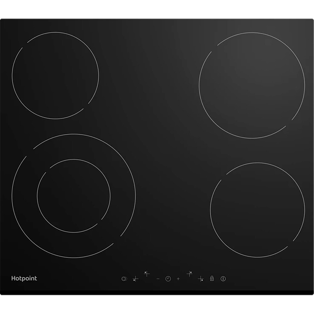 Изображение товара Варочная поверхность Hotpoint HR 6T2 B стеклокерамика электроподключение