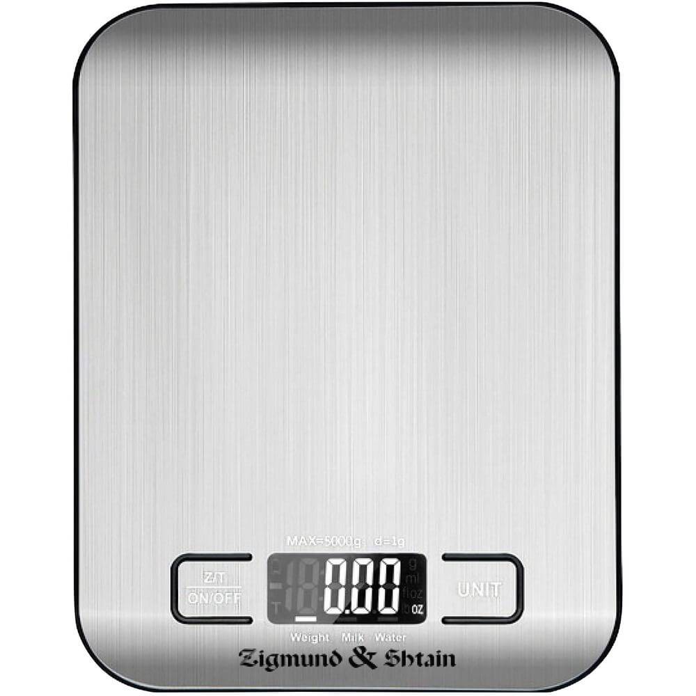 Изображение товара Кухонные весы Zigmund Shtain DS-122 с LCD дисплеем и функцией сброса тары