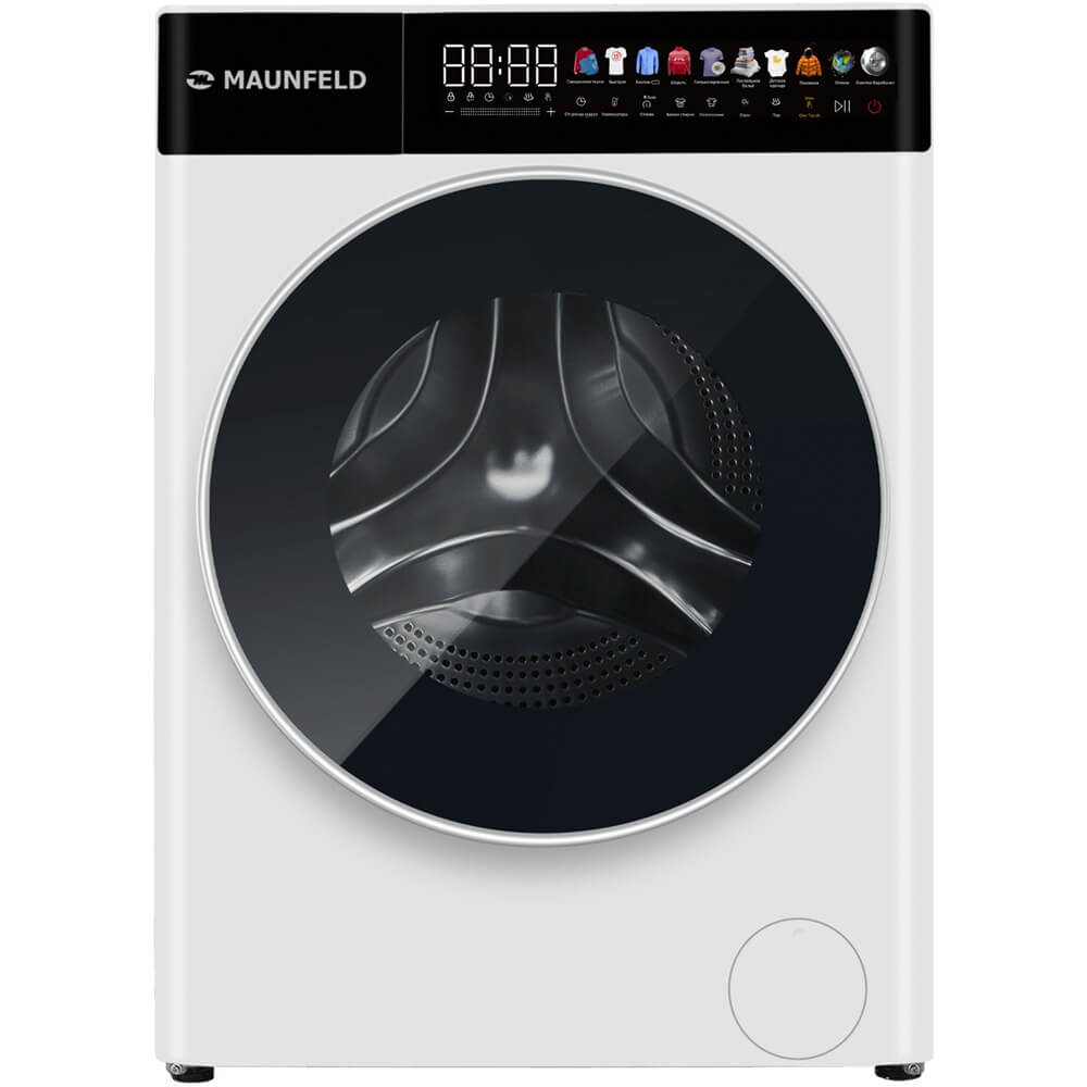Изображение товара Стиральная машина Maunfeld MFWM129WH05 9 кг инвертор мышной с паром