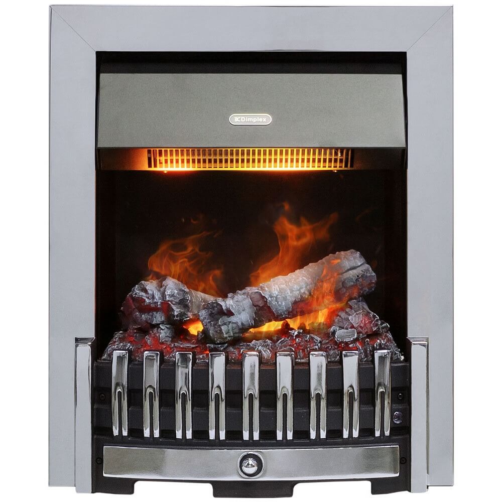 Изображение товара Камин Dimplex Danville Chrome FB2 (DNV20CHLL) - красивый и функциональный электрокамин
