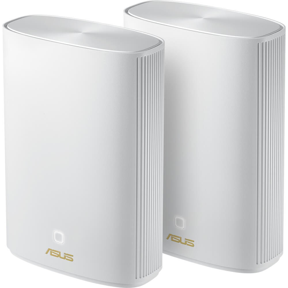 Изображение товара Роутер ASUS Zen Wi-Fi AX Hybrid White XP4 2-PK МESH Wi-Fi 6 ИПТВ VPN