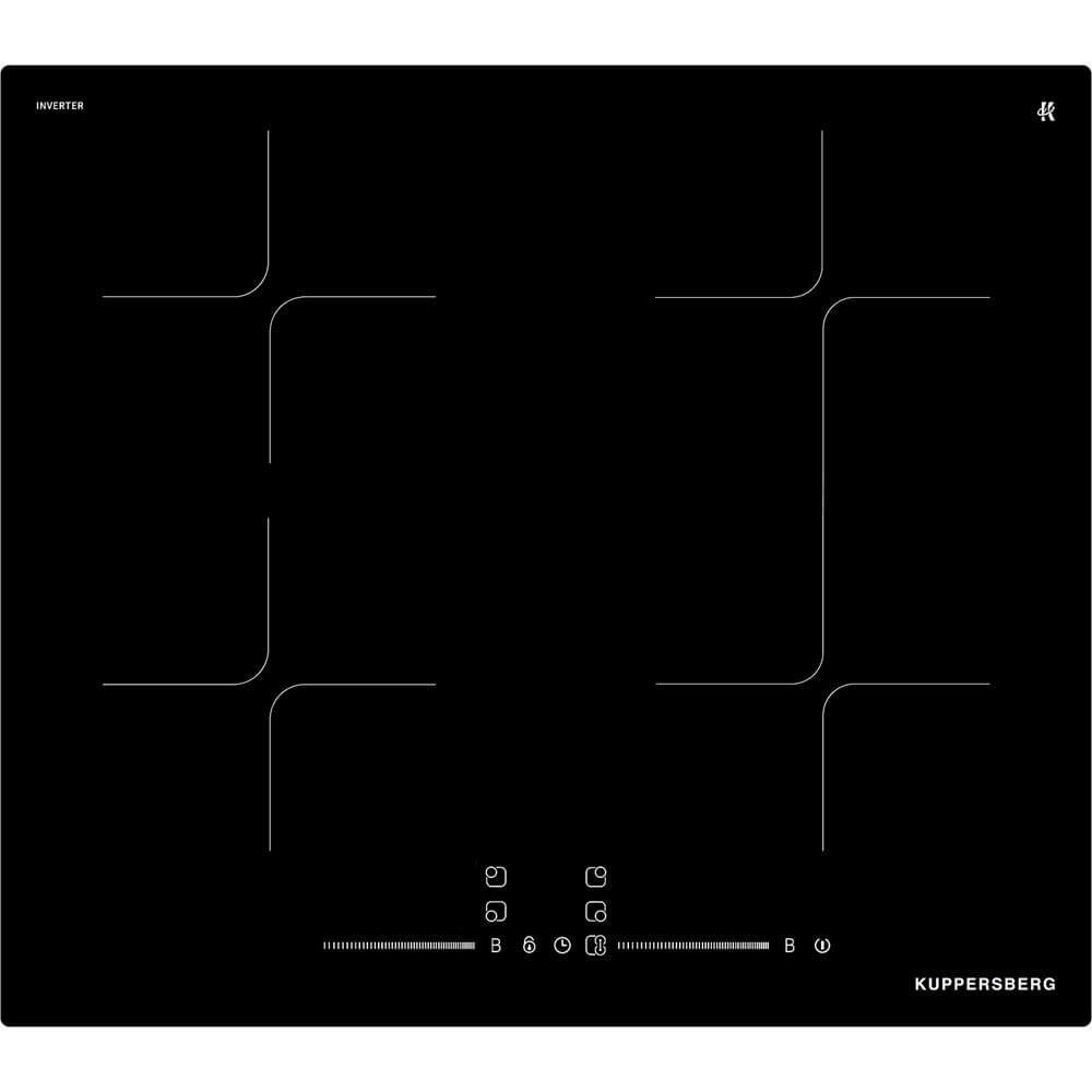 Изображение товара Варочная поверхность Kuppersberg ICI 615 индукционная 4 конфорки LED таймер