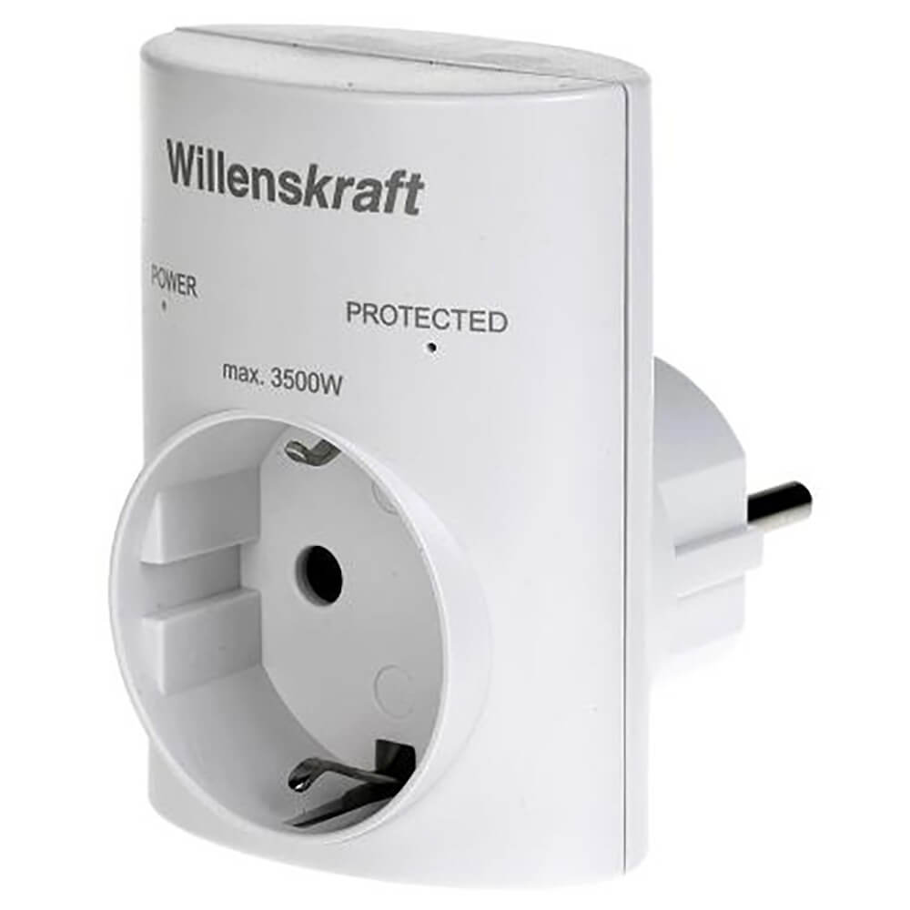 Изображение товара Сетевой фильтр Willenskraft 59000 (1х3500V, белый)