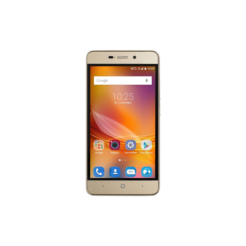 Купить Смартфон ZTE Blade X3 золотой в Москве