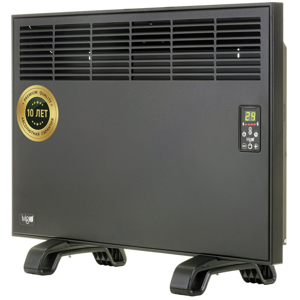 Изображение товара Обогреватель Ivigo EPK4570E15 черный - конвектор для обогрева помещений