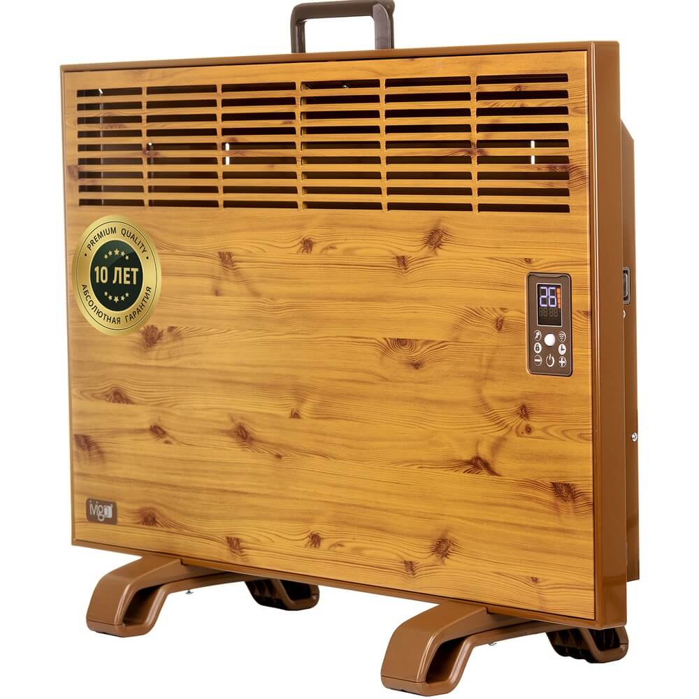 Изображение товара Обогреватель Ivigo EPK4570P15 Wi-Fi дерево - конвектор для дома и офиса