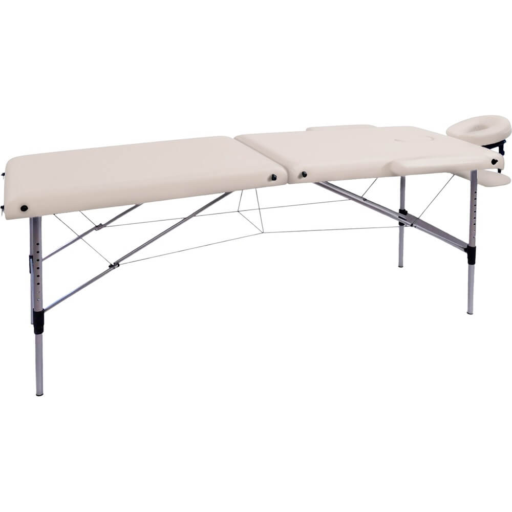 Изображение товара Массажный стол UNIX Med Master 2 Section White складной регулируемый