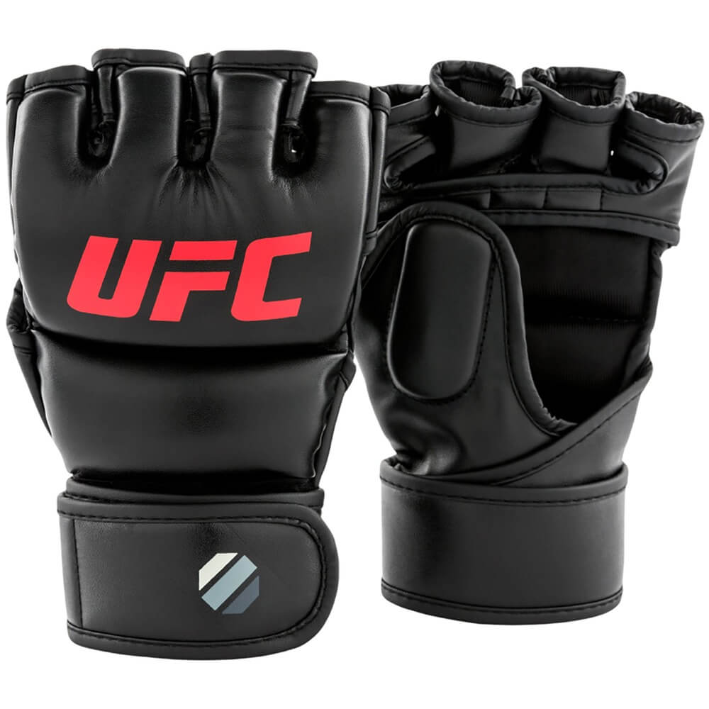 Изображение товара Перчатки MMA UFC 7 Oz L/XL черные для грэпплинга