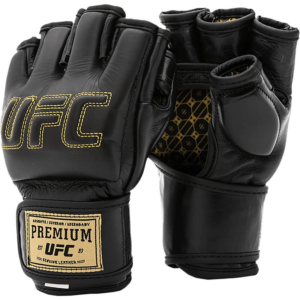 Изображение товара Перчатки тренировочные UFC MMA 6 Oz Black S/M UHK-75058 профессиональные