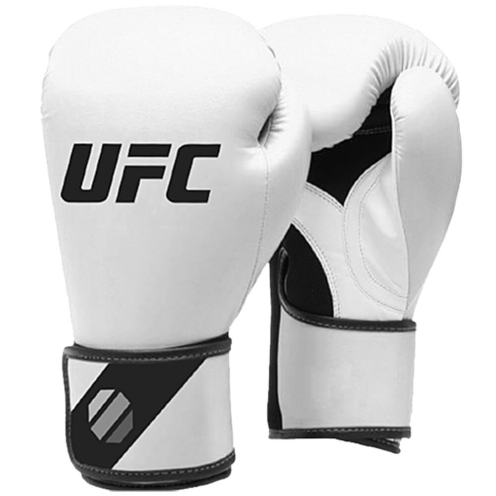 Изображение товара Перчатки тренировочные UFC 8 Oz White для спарринга профессиональные