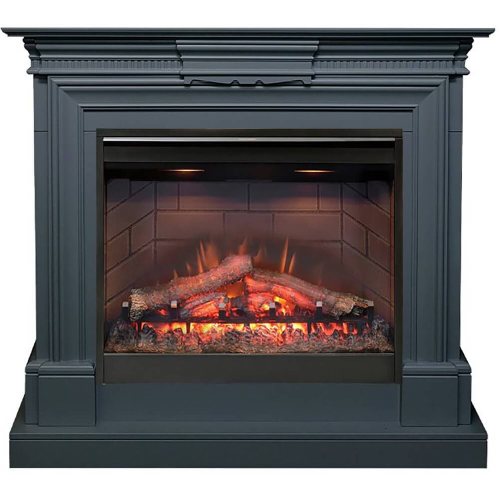 Изображение товара Электрокамин Dimplex Chelsea Symphony 26 серый графит с мощностью 2000 Вт