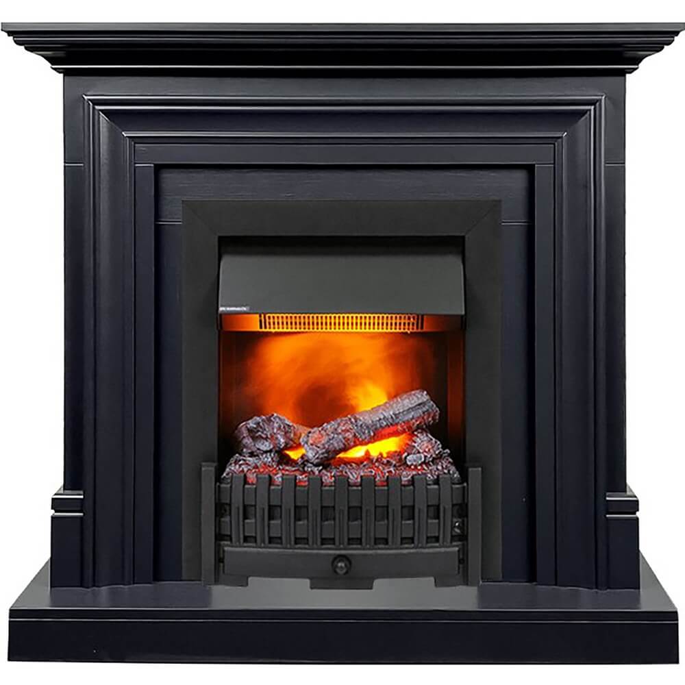 Изображение товара Электрокамин Dimplex Bradford с эффектами живого огня и декоративным комплектом Danville Black FB2