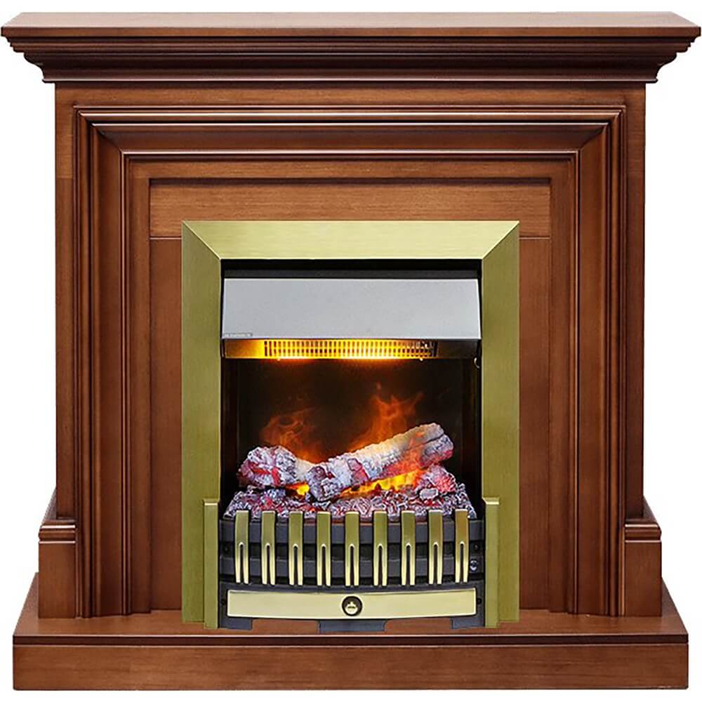 Изображение товара Электрокамин Dimplex Bradford с панелью Danville Antique Brass FB2 2000 Вт