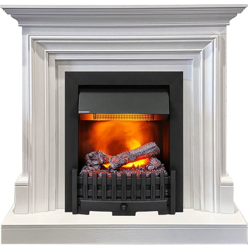 Изображение товара Электрокамин Dimplex Bradford белый каминокомплект мощность 2000 Вт