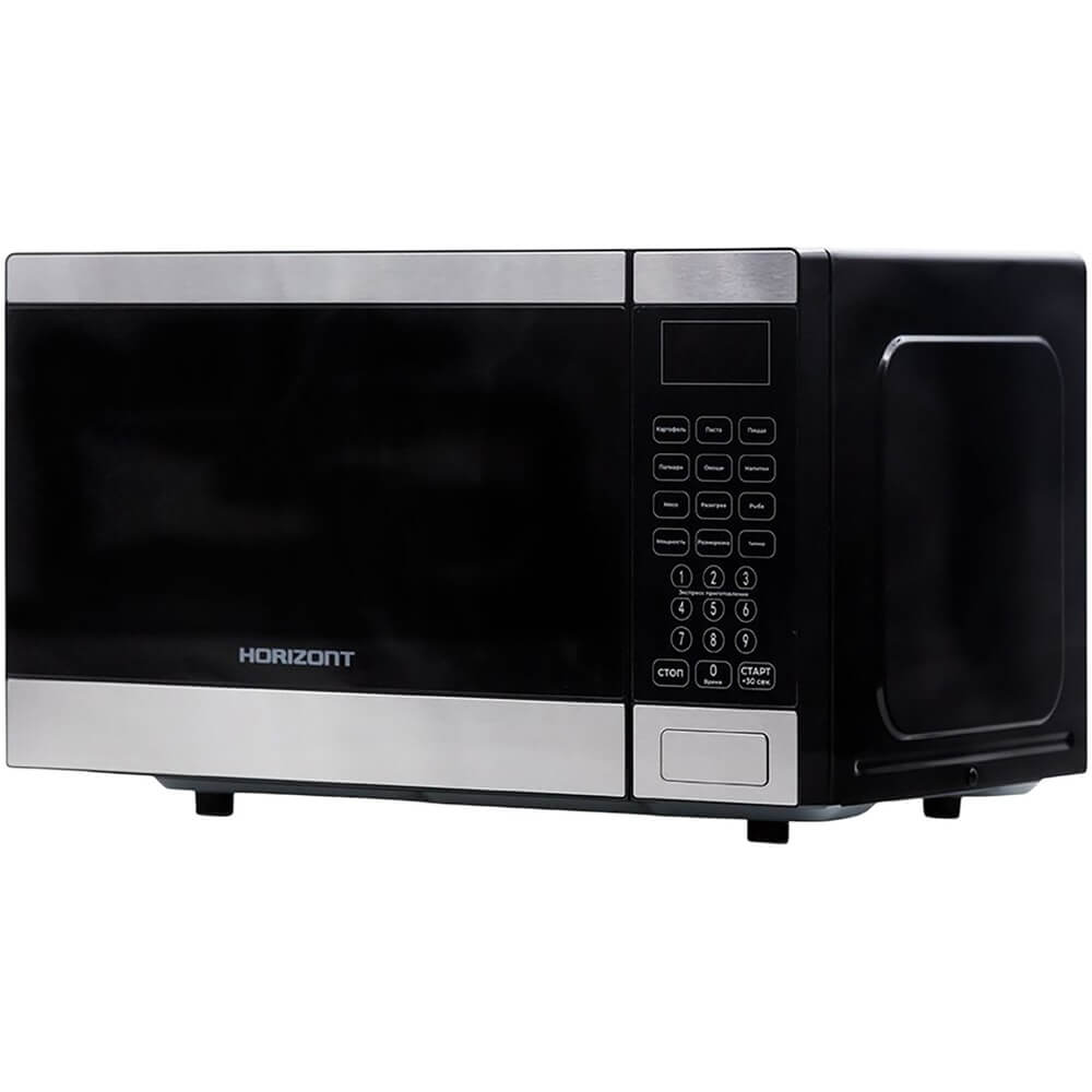 Изображение товара Микроволновая печь Horizont HSD254BX 25л 850Вт серебристая отдельностоящая