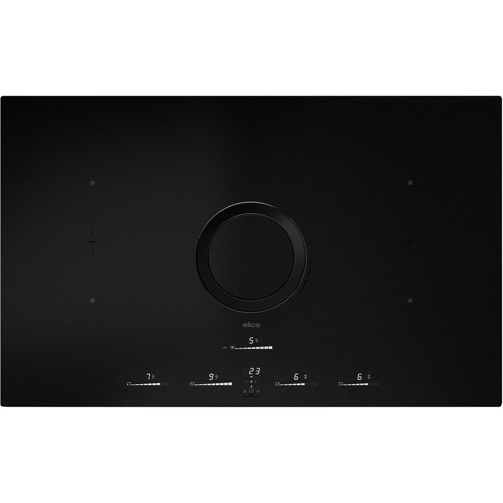 Изображение товара Индукционная варочная поверхность Elica NIKOLATESLA SWITCH GLOW RAW BR/A/83 с встроенной вытяжкой