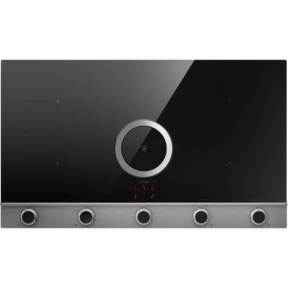 Изображение товара Индукционная варочная поверхность Elica NIKOLATESLA UNPLUGGED EVO IX/A/90 с встроенной вытяжкой