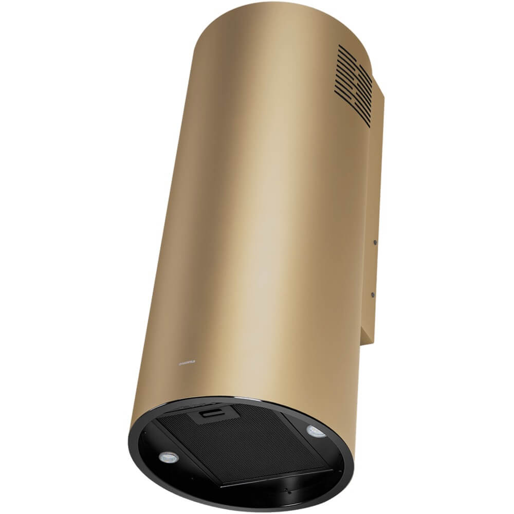 Изображение товара Вытяжка Maunfeld DRUM Wall 35 Gold каминная 850 м3/ч для кухни
