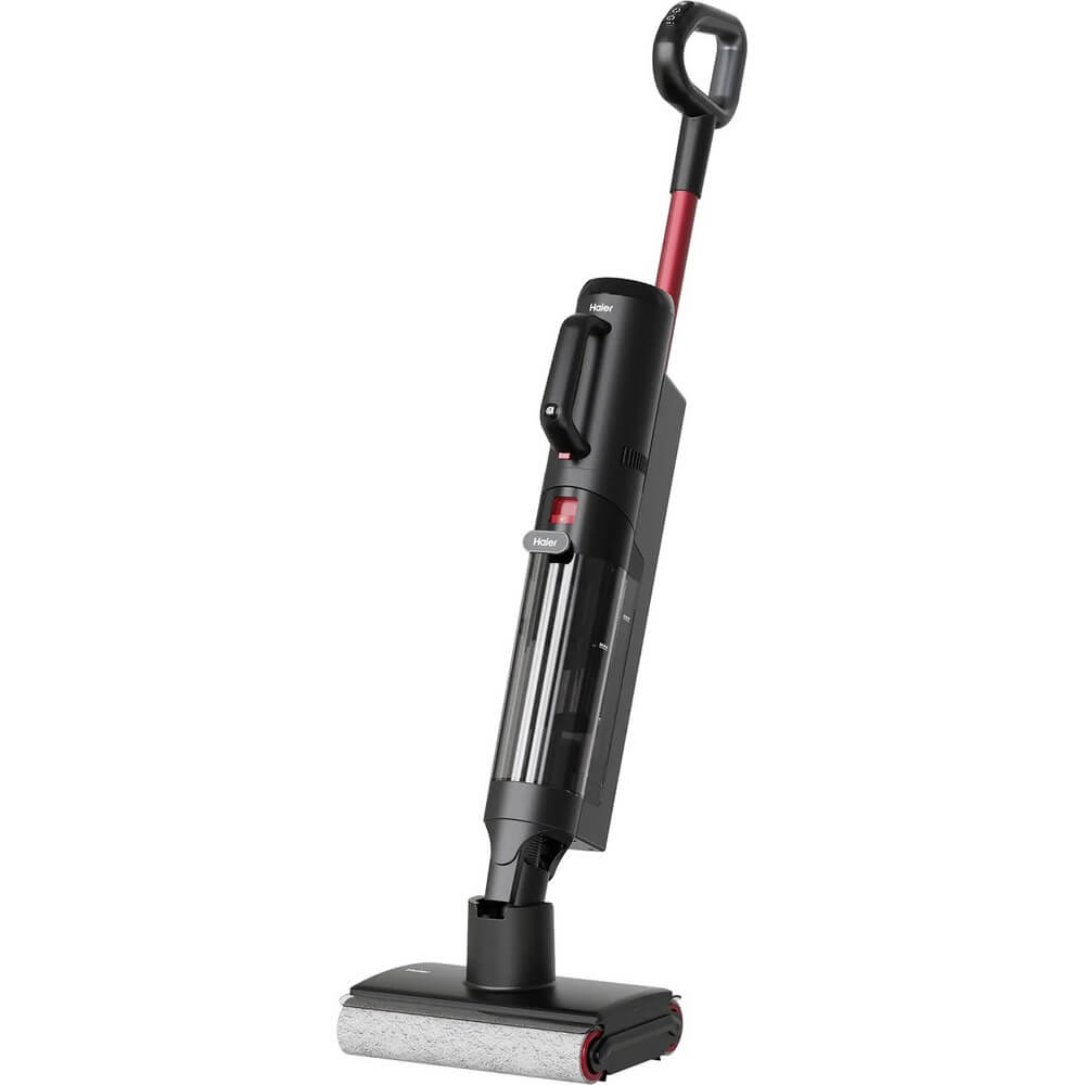 Изображение товара Вертикальный пылесос Haier HWND Q2 сухая влажная уборка аккумулятор 450 Вт