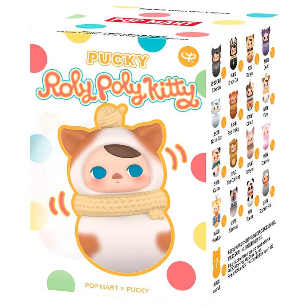 Изображение товара Фигура POP MART Pucky Roly-Poly Kitty Series 70 мм случайная версия