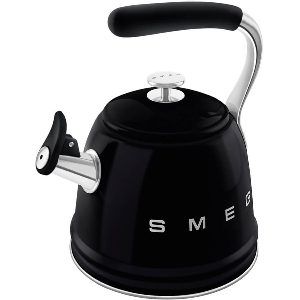 Изображение товара Чайник для плиты Smeg WKF01BL чёрный
