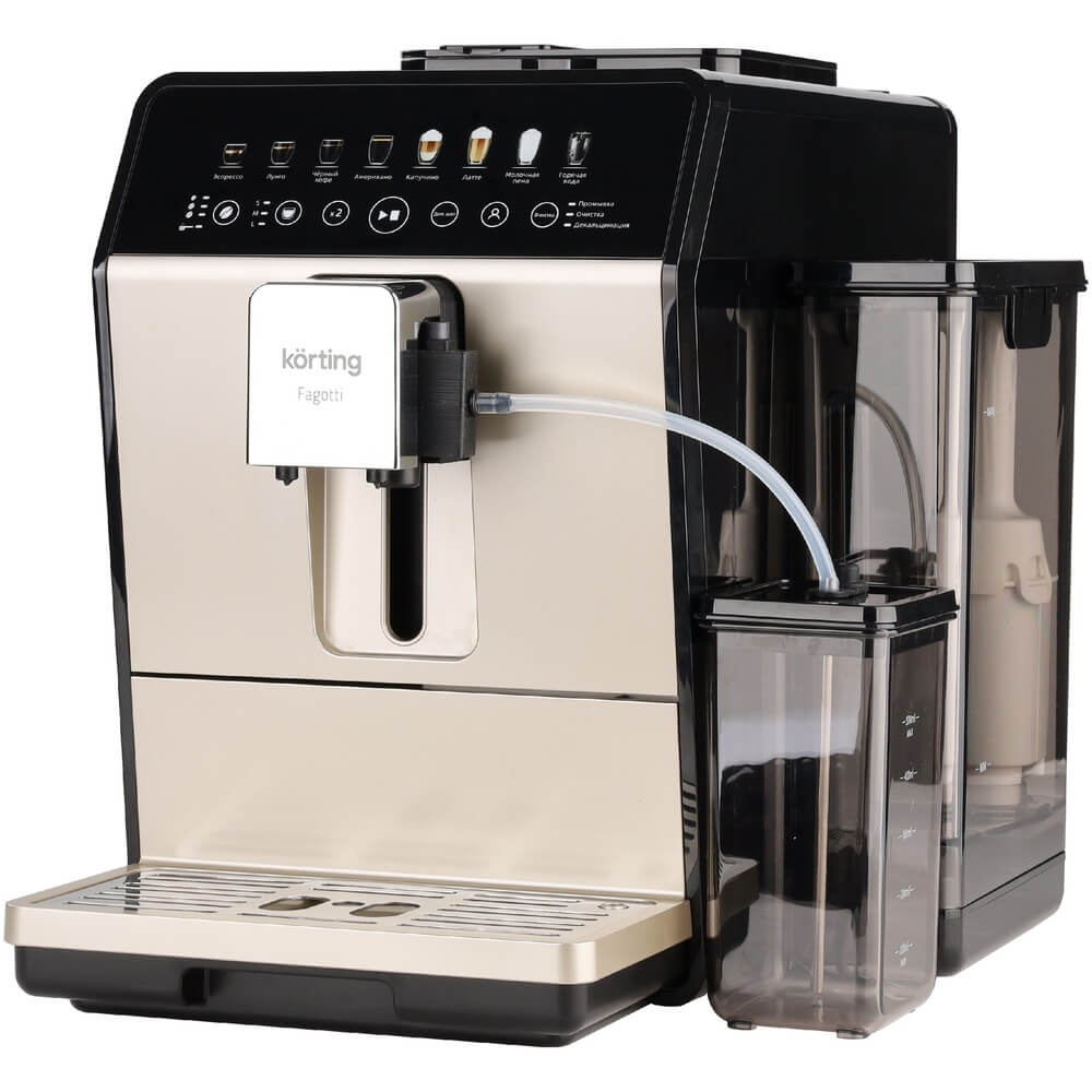 Изображение товара Кофемашина Korting KACM 2026 B Fagotti с 19 бар и 8 программ