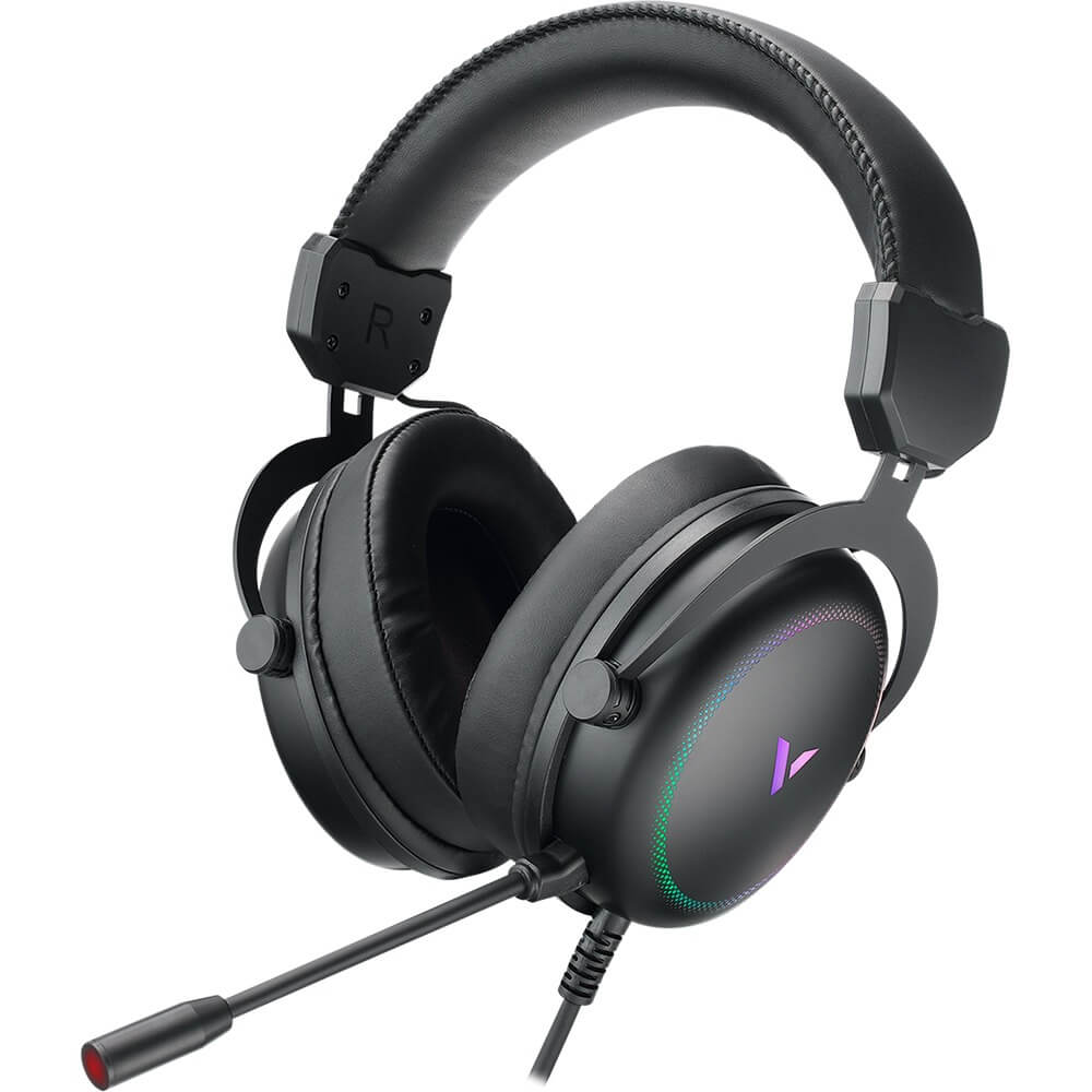 Изображение товара Компьютерная гарнитура Rapoo VH300S Virtual 7.1 чёрная